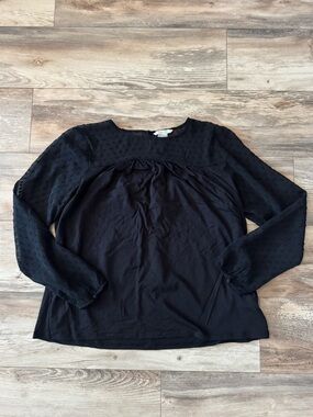 The Boden Donny top in black Size 12